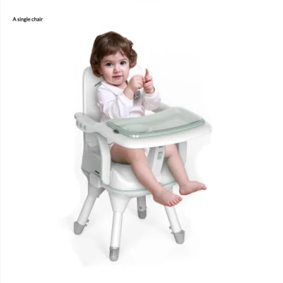 Sedie per bambini Seggiolone alto portatile pieghevole in plastica per bambini 5 in 1